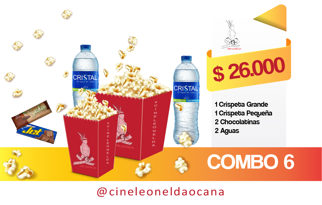 COMBO 6 +AGUA GRANDE